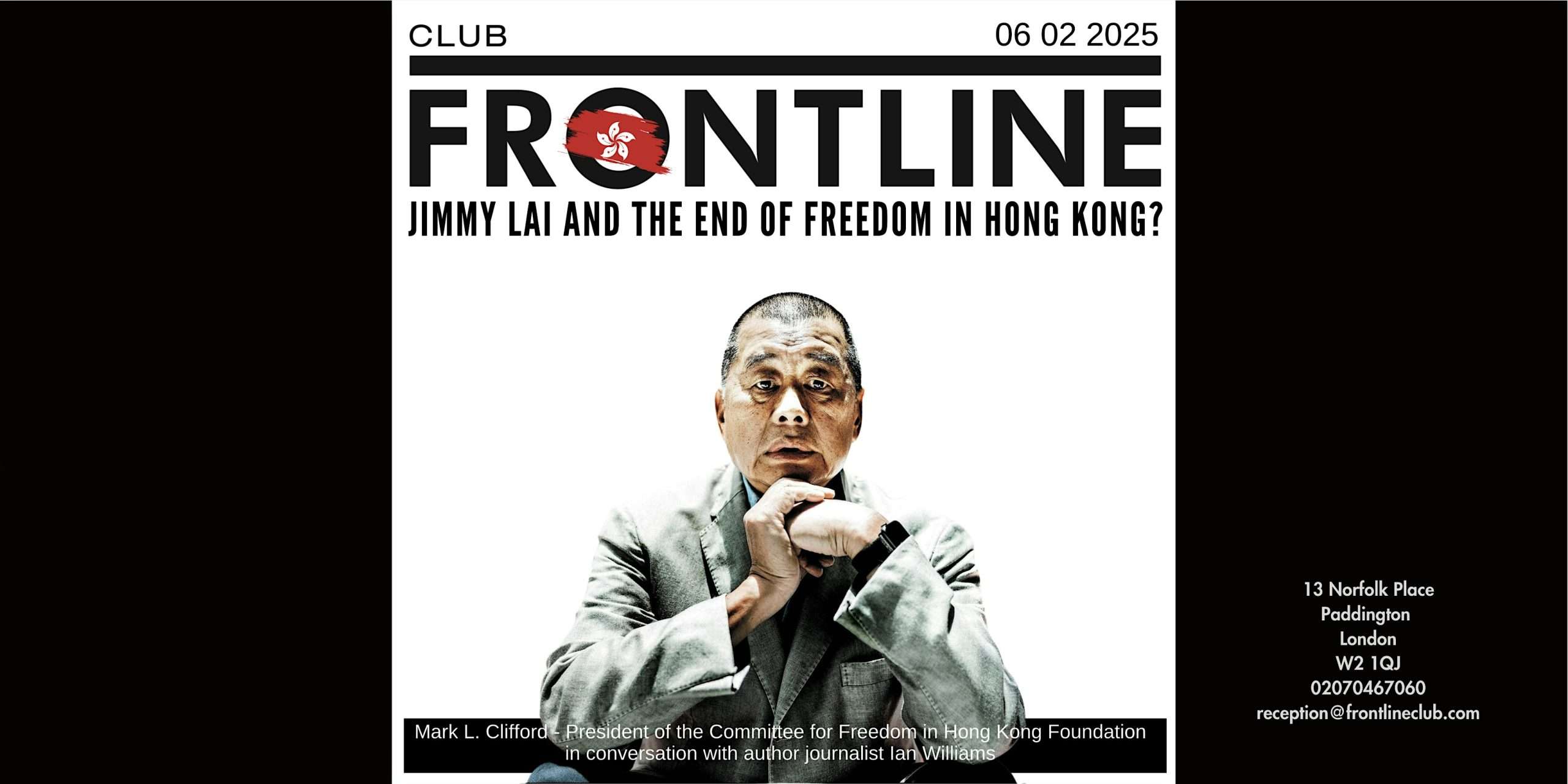 Book talk: Jimmy Lai and the end of freedom in Hong Kong?